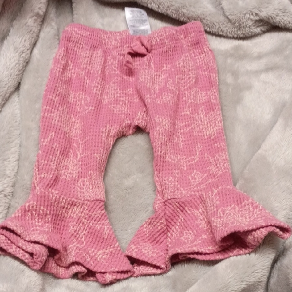 5 For $20 Pink Ruffle Baby Pants